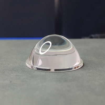 لنز شیشه ای نوری بازتابنده نور LED مشعل 50 میلی متری شیشه تیر لنز 10 درجه کاب