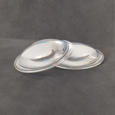 لنز شیشه ای نوری بازتابنده نور LED مشعل 50 میلی متری شیشه تیر لنز 10 درجه کاب