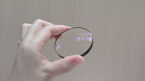 Custom molded borosilicate glass led plano convex optical glass lens