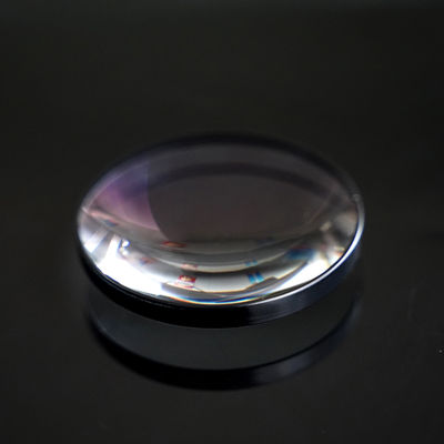 Custom molded borosilicate glass led plano convex optical glass lens