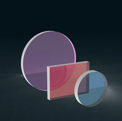 BK7 فیلترهای شیشه ای نوری 1.5 میلی متر تا 300 میلی متر ، فیلتر بند دو بانده