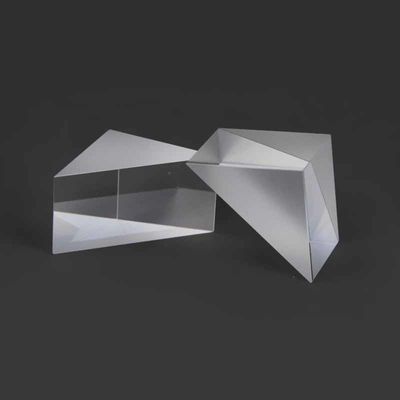 Sapphire BK7 زاویه راست CaF2 نوری شیشه ای منشور