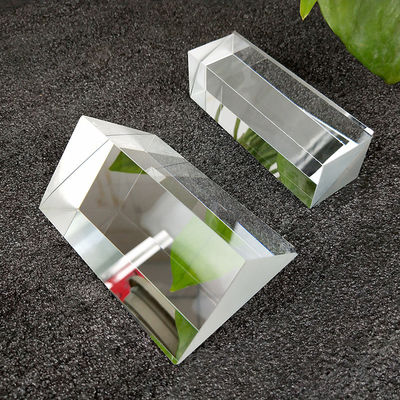 Sapphire BK7 زاویه راست CaF2 نوری شیشه ای منشور
