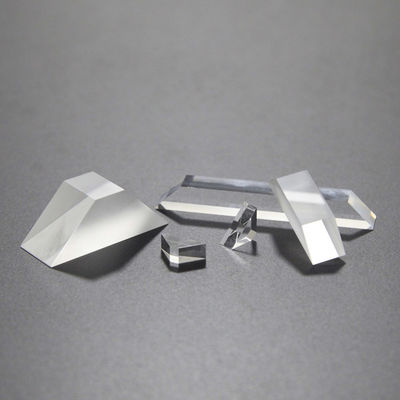 Aluminized Outer Reflection Bk7  Optical Glass 90 Degree Rectangular Prism Right Angle Prism