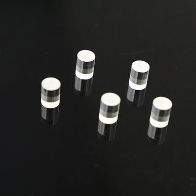D1mm~50mm Sapphire Optical Glass Cylinder Rod Rippled Mixing Endoscopy Optical Rod Lens