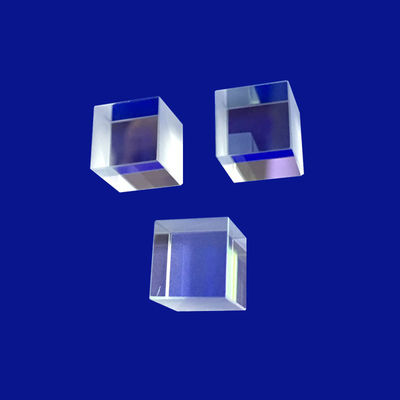 مینی لنز نوری اپتیکال مینی ماتریس Sapphire Quartz 25x25x25mm